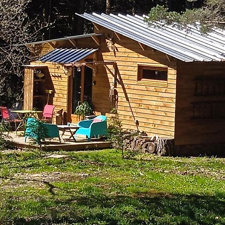 Chalet Libellule Domaine De La Mamounette Champclause Exteriör bild