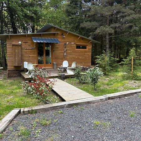 Chalet Libellule Domaine De La Mamounette Champclause Exteriör bild
