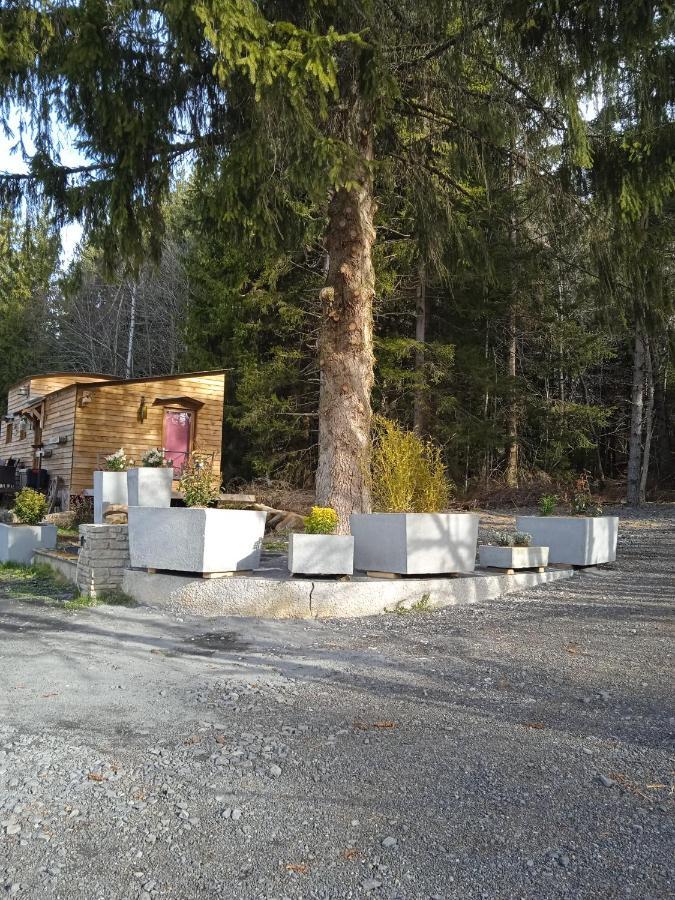 Chalet Libellule Domaine De La Mamounette Champclause Exteriör bild