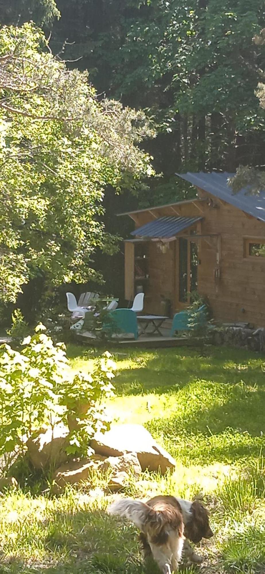 Chalet Libellule Domaine De La Mamounette Champclause Exteriör bild
