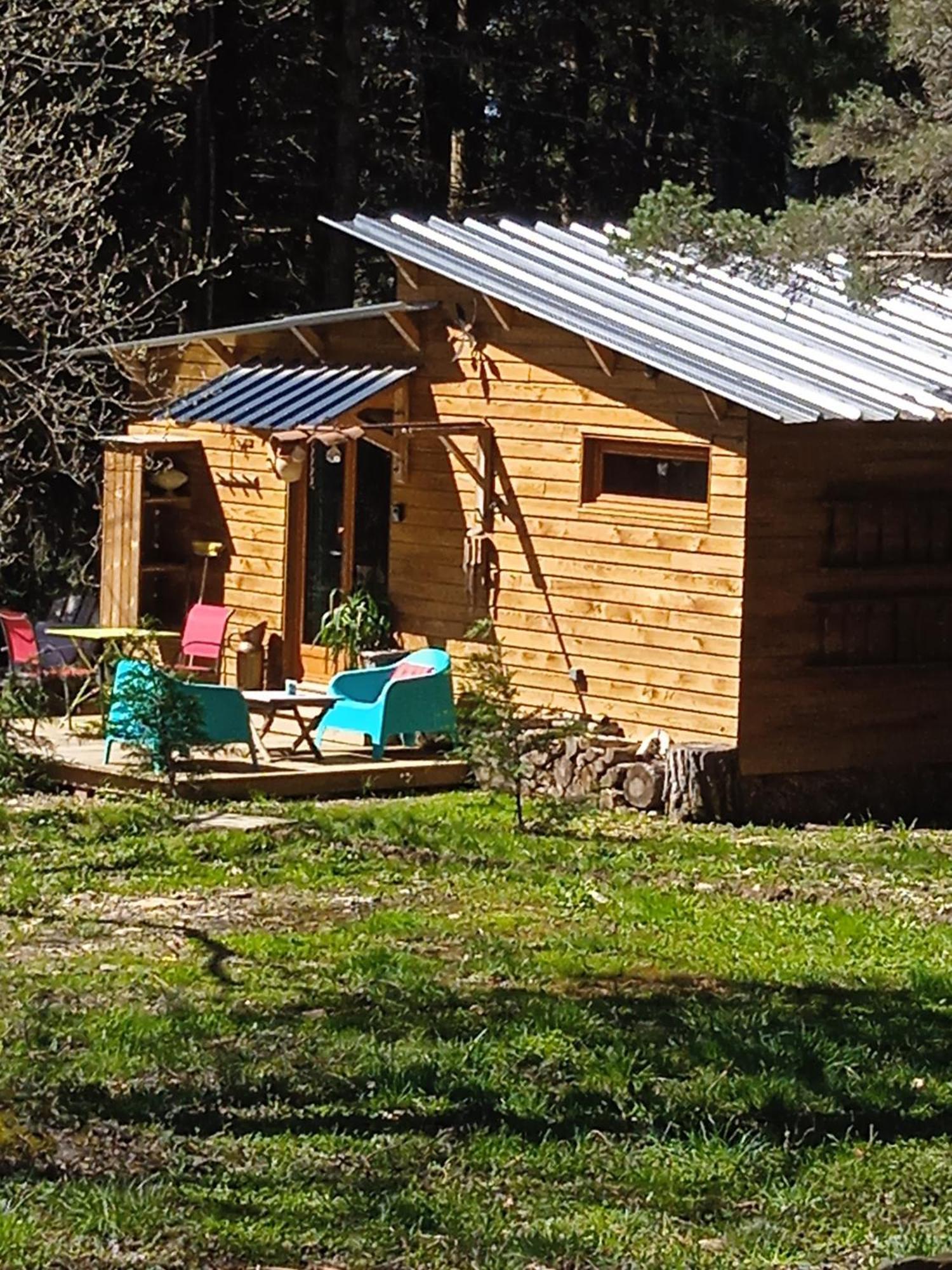 Chalet Libellule Domaine De La Mamounette Champclause Exteriör bild